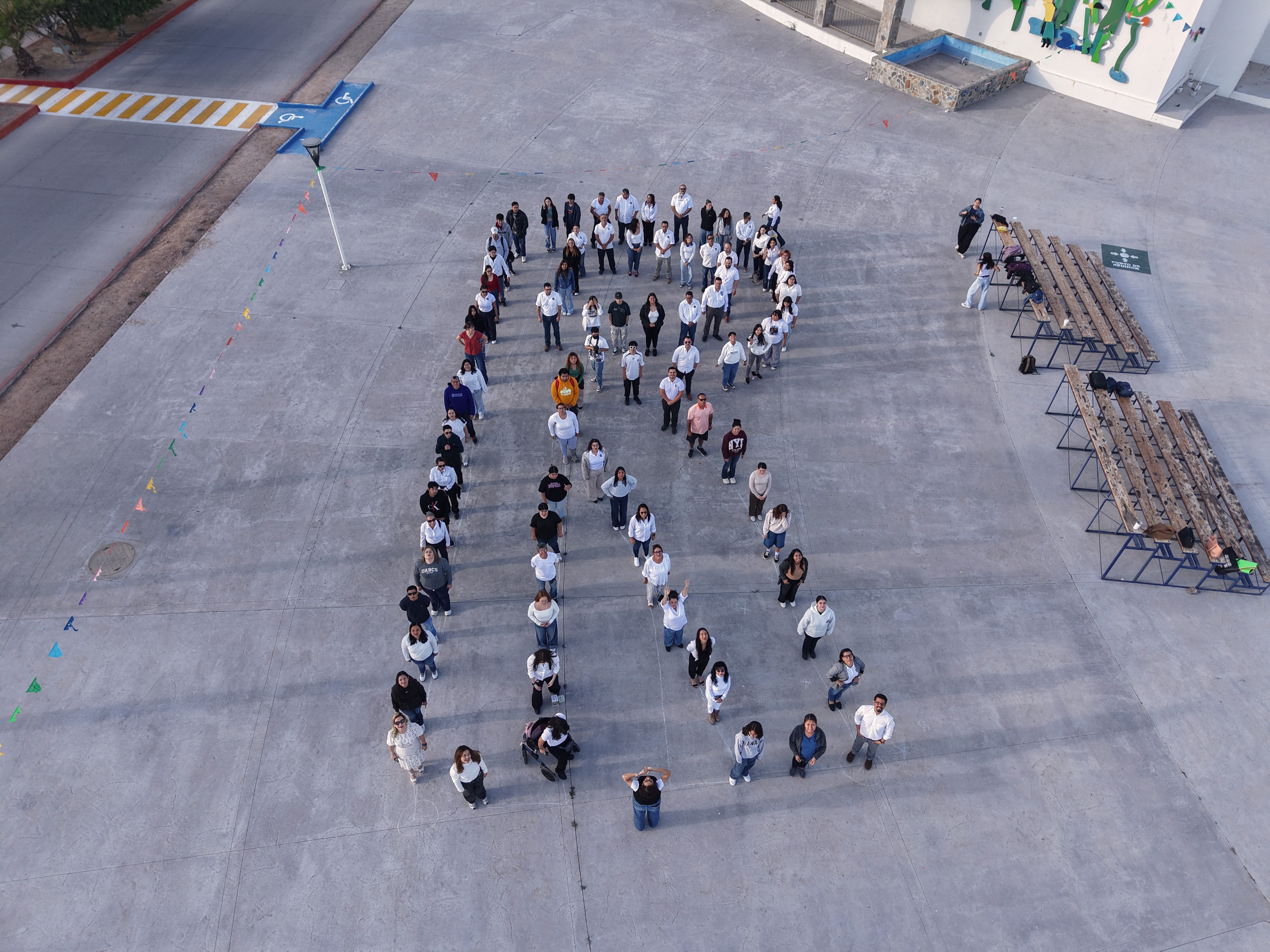 person capturing an image